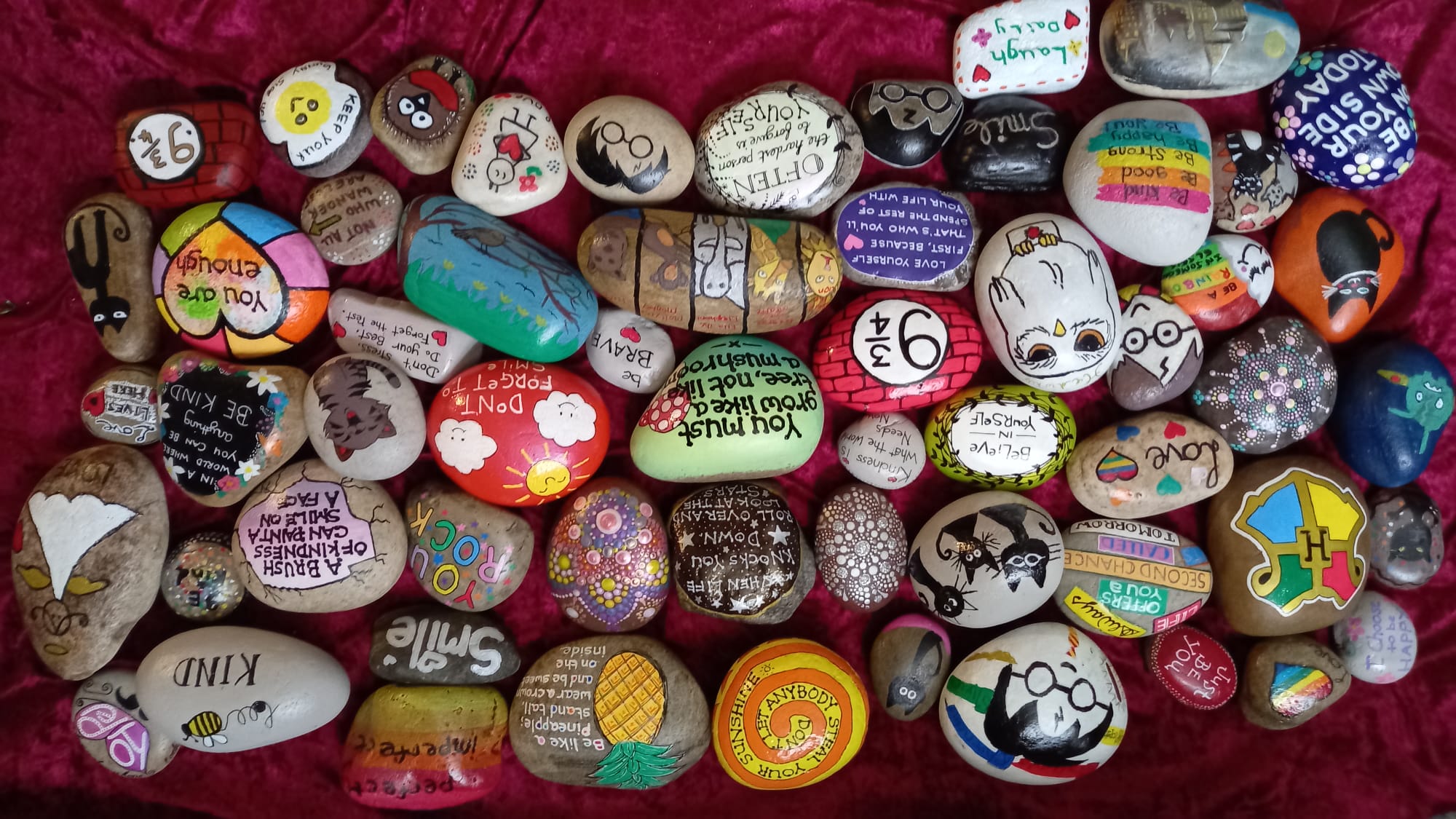 Free-Style Rock Painting
