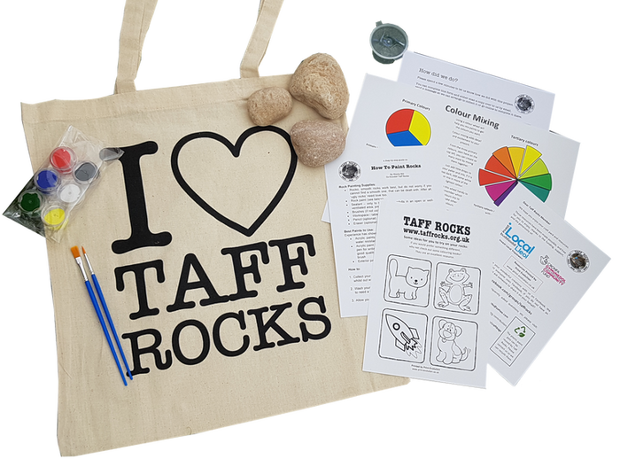 Taff Rocks craft bags